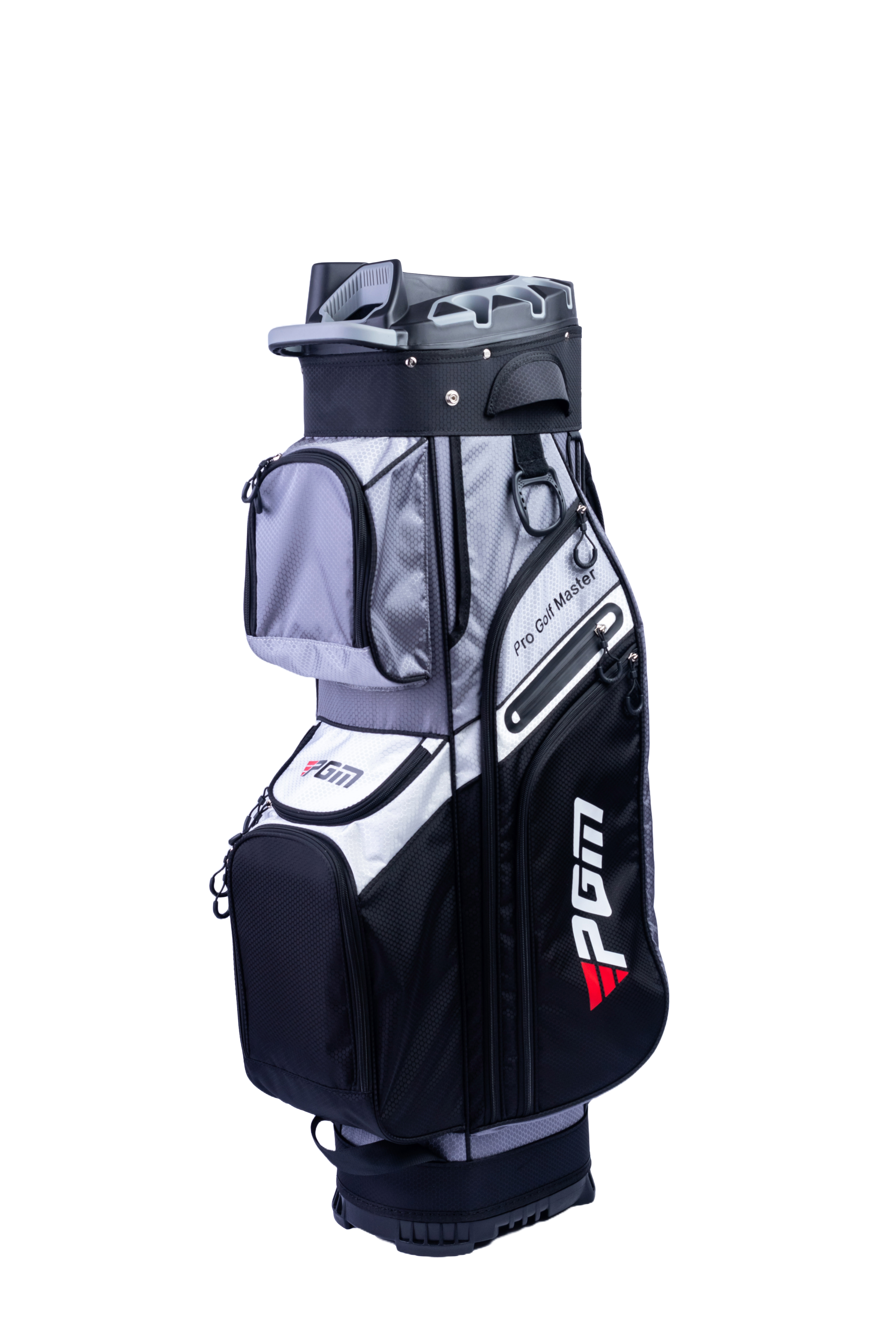 ARA Golf Pro Master Elite Cart Bag | Titanium & Onyx Edition